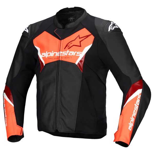 Giacche moto Alpinestars Faster V3 Black Red Fluo Giacche moto Alpinestars Faster V3 Black Red Fluo
