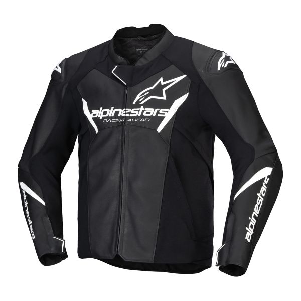 Giacche moto Alpinestars Faster V3 Black White Giacche moto Alpinestars Faster V3 Black White