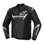 Giacche moto Alpinestars Faster V3 Black White