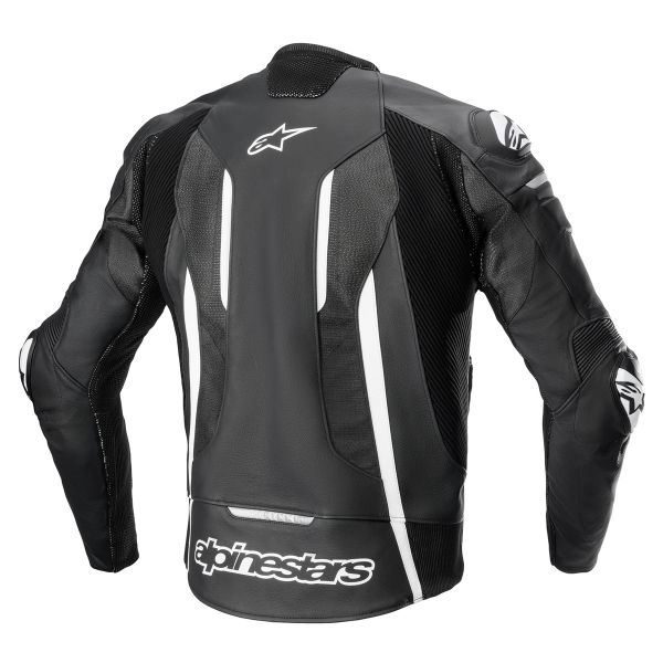 Alpinestars Pelle Fusion Nero Bianco Grigio Metallizzato