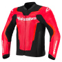 Giacche moto Alpinestars GP Force V2 Leather Airflow Red Fluo