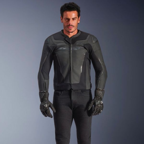 Alpinestars GP Force V2 Leather Black