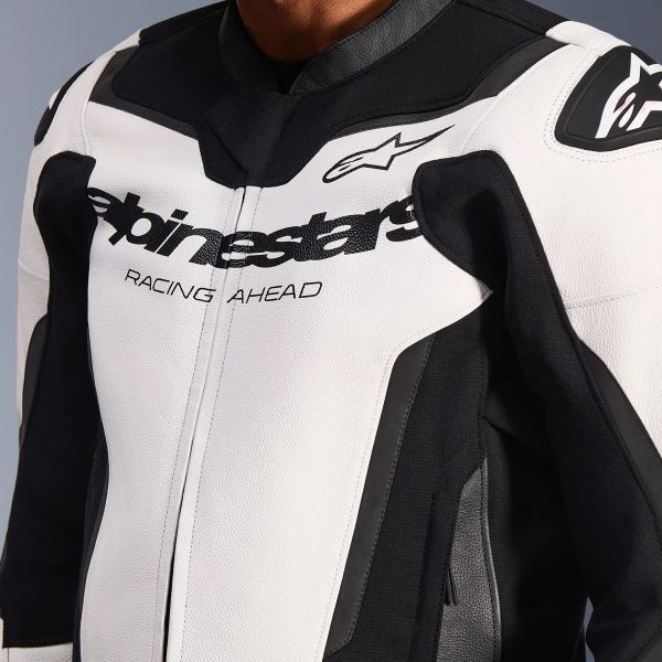 Alpinestars GP Force V2 Leather White Black