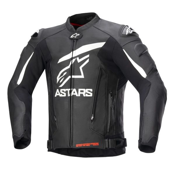 Giacche moto Alpinestars GP Plus V4 Black White Giacche moto Alpinestars GP Plus V4 Black White