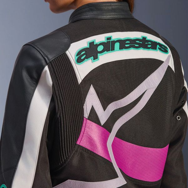 Alpinestars Idles Black Off White Purple