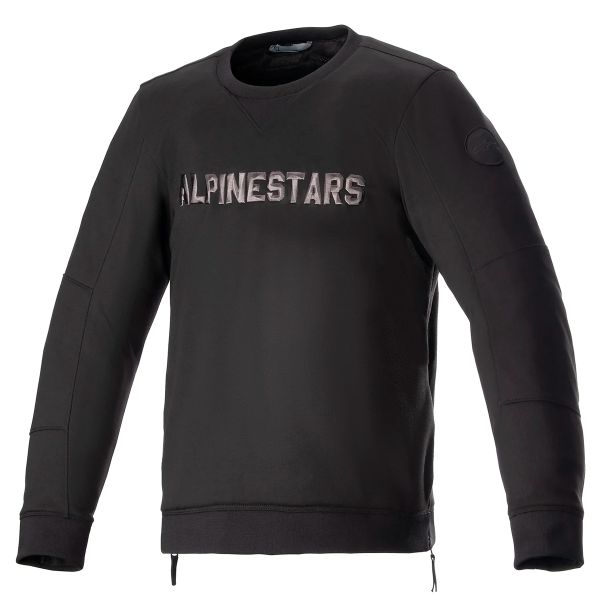 Giacche moto Alpinestars Legit Crew Fleece Black Cool Grey