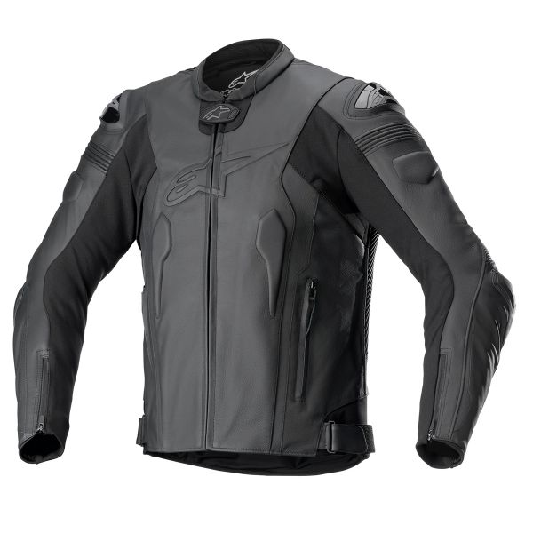 Giacche moto Alpinestars Missile V2 Leather Black Black