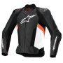 Giacche moto Alpinestars Missile V3 Airflow Black White Red Fluo