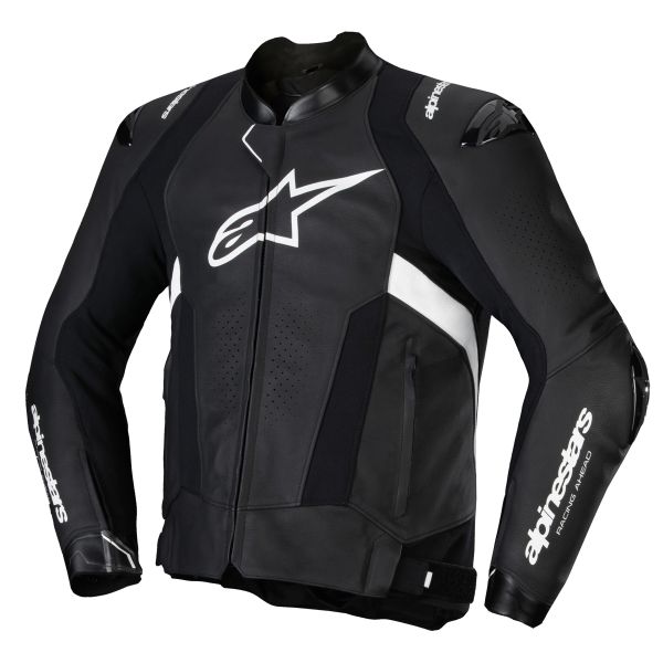 Giacche moto Alpinestars Missile V3 Black White Giacche moto Alpinestars Missile V3 Black White