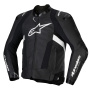 Giacche moto Alpinestars Missile V3 Black White