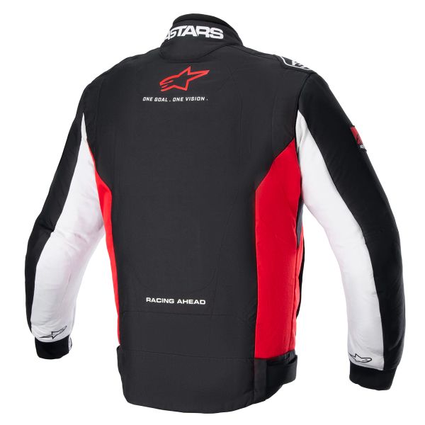 Alpinestars Monza Sport Nero Rosso Brillante Bianco