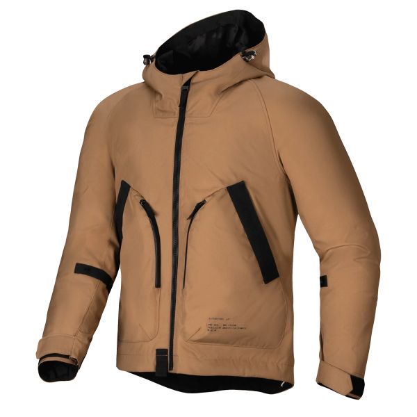 Giacche moto Alpinestars Morush WP Parka Utility Brown Giacche moto Alpinestars Morush WP Parka Utility Brown