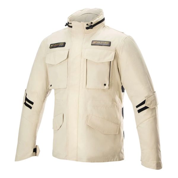 Giacche moto Alpinestars MO.ST.EQ Field WP Primaloft Sand Military Giacche moto Alpinestars MO.ST.EQ Field WP Primaloft Sand Military