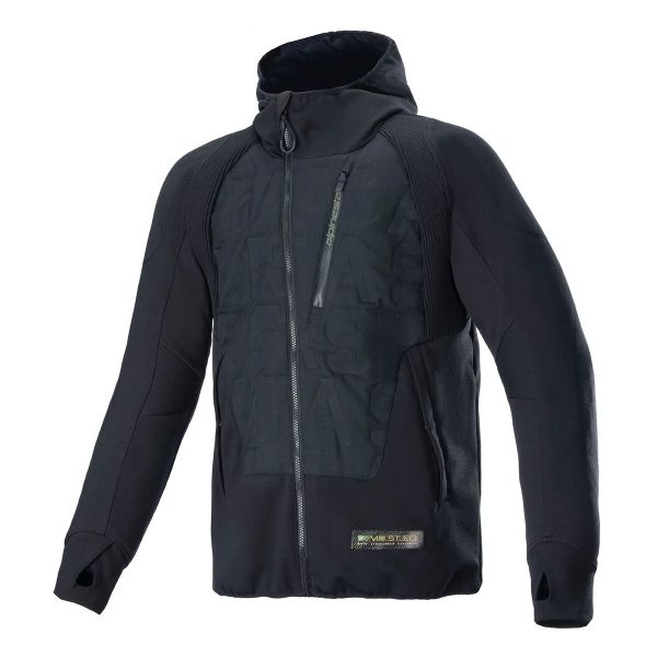 Giacche moto Alpinestars MO.ST.EQ Hybrid Hoodie Black Giacche moto Alpinestars MO.ST.EQ Hybrid Hoodie Black