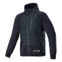 Giacche moto Alpinestars MO.ST.EQ Hybrid Hoodie Black