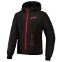 Giacche moto Alpinestars Radium Tech Hoodie Black Bright Red