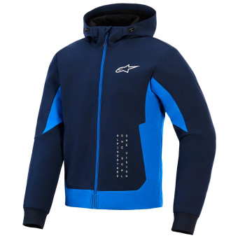 Giacche moto Alpinestars Radium Tech Hoodie Night Navy Royal Blue