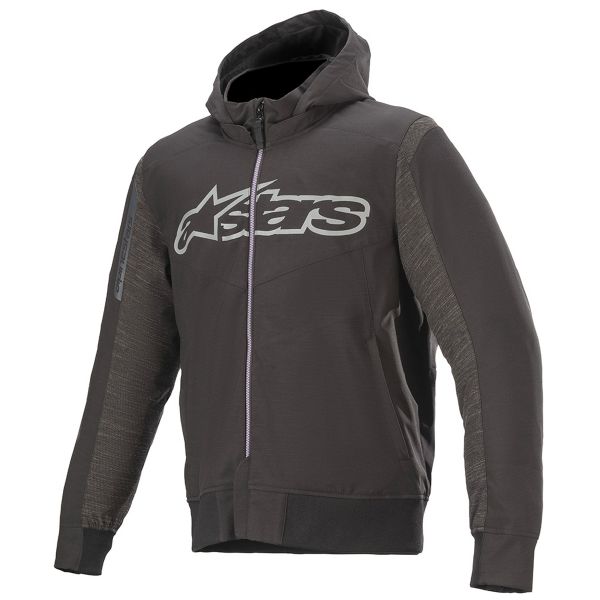 Giacche moto Alpinestars Rhod Windstopper Hoodie Asphalt Black