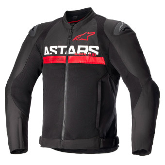 Giacche moto Alpinestars Smx Air Black Bright Red