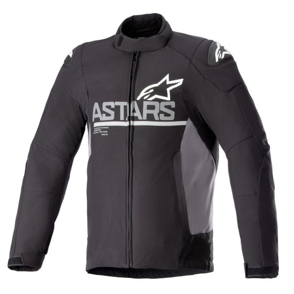 Giacche moto Alpinestars SMX Impermeabile Nero Grigio Scuro