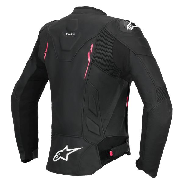 Alpinestars Stella Dusk Pelle Nero Diva Rosa Bianco