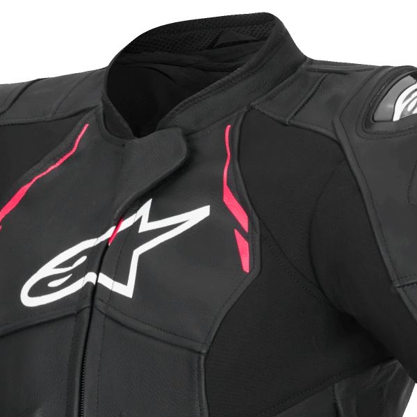 Alpinestars Stella Dusk Pelle Nero Diva Rosa Bianco