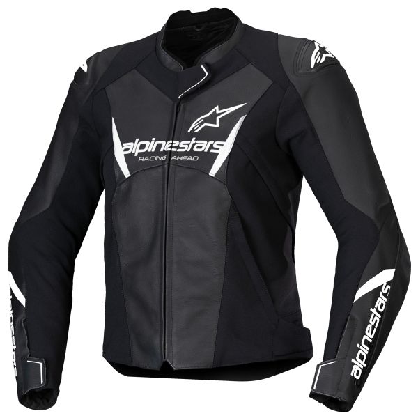Giacche moto Alpinestars Stella Faster V3 Black White Giacche moto Alpinestars Stella Faster V3 Black White