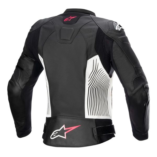 Alpinestars Stella GP Plus V4 Black White Diva Pink