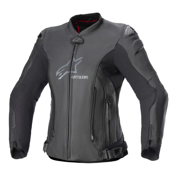 Giacche moto Alpinestars Stella GP Plus V4 Black Black Giacche moto Alpinestars Stella GP Plus V4 Black Black