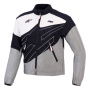 Giacche moto Alpinestars Stella Moshell Black Fur Gray Off White Pink