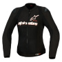 Giacche moto Alpinestars Stella Smx Air Black White Red Fluo