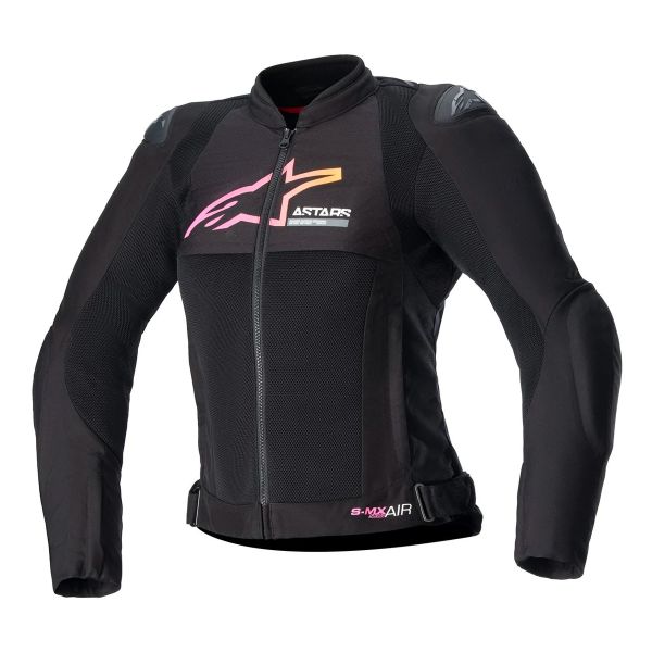 Giacche moto Alpinestars Stella Smx Air Nero Giallo Rosa Giacche moto Alpinestars Stella Smx Air Nero Giallo Rosa
