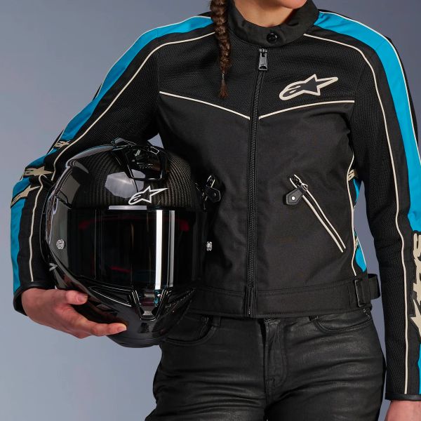 Alpinestars Stella T-Dyno Air Nero Azzurro Ecrù