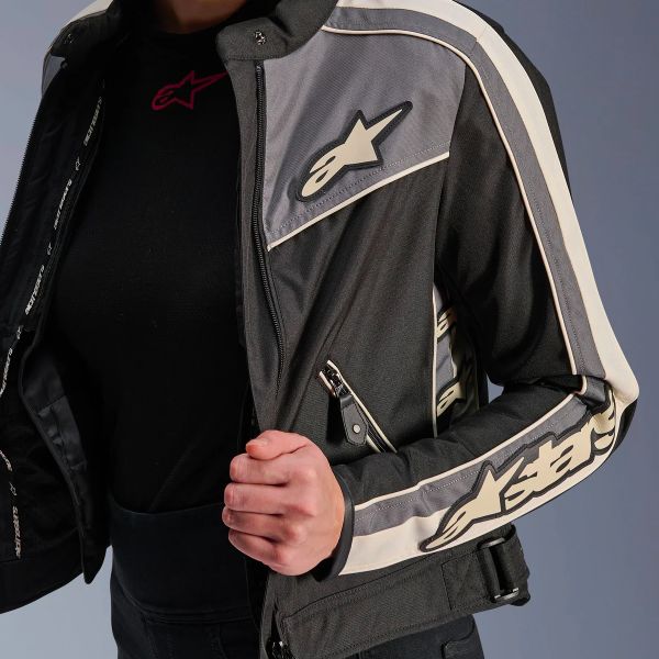 Alpinestars Stella T-Dyno WR Nero Grigio Scuro Ecrù