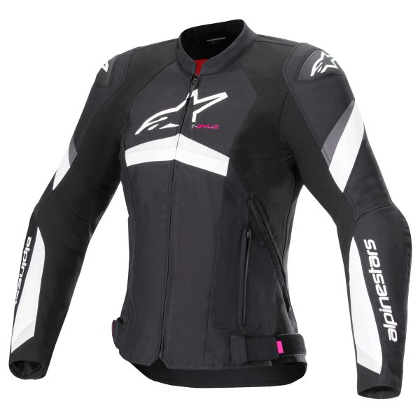 Giacche moto Alpinestars Stella T-GP Plus R V4 Black White Giacche moto Alpinestars Stella T-GP Plus R V4 Black White