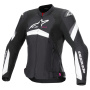 Giacche moto Alpinestars Stella T-GP Plus R V4 Black White