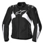 Giacche moto Alpinestars Stella T-Jaws V4 WP Black White