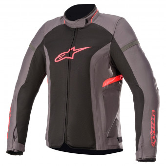 Giacche moto Alpinestars Stella T-Kira V2 Air Tar Grey Black Diva Pink