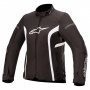 Giacche moto Alpinestars Stella T-Kira V2 Impermeabile Nero Bianco