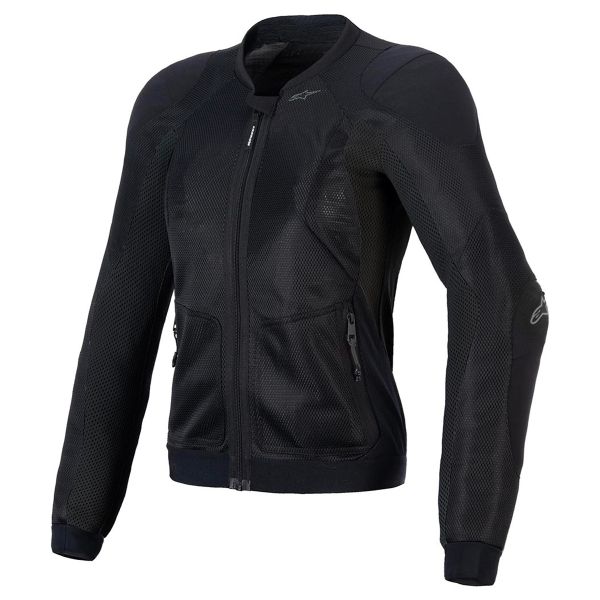 Giacche moto Alpinestars Stella Troop Air Nero Nero Giacche moto Alpinestars Stella Troop Air Nero Nero