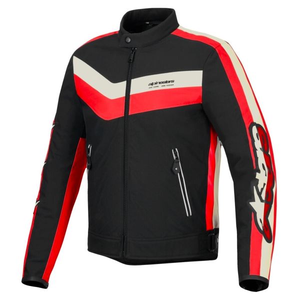 Giacche moto Alpinestars T-Dyno WR Nero Rosso brillante Ecrù Giacche moto Alpinestars T-Dyno WR Nero Rosso brillante Ecrù