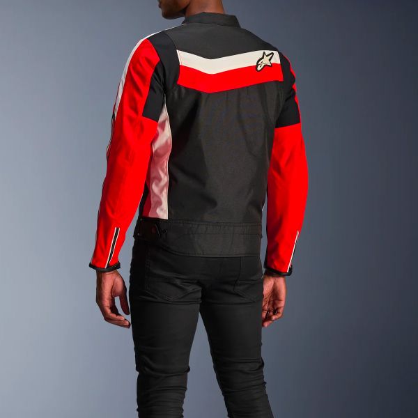 Alpinestars T-Dyno WR Nero Rosso brillante Ecrù