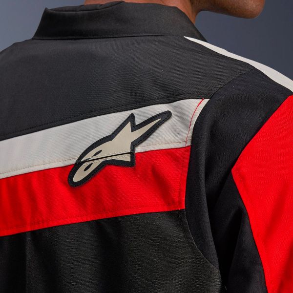 Alpinestars T-Dyno WR Nero Rosso brillante Ecrù