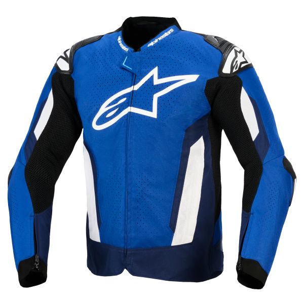 Giacche moto Alpinestars T-GP Air Bright Blue Navy White