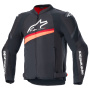 Giacche moto Alpinestars T-GP Plus R V4 Airflow Black Red Fluo