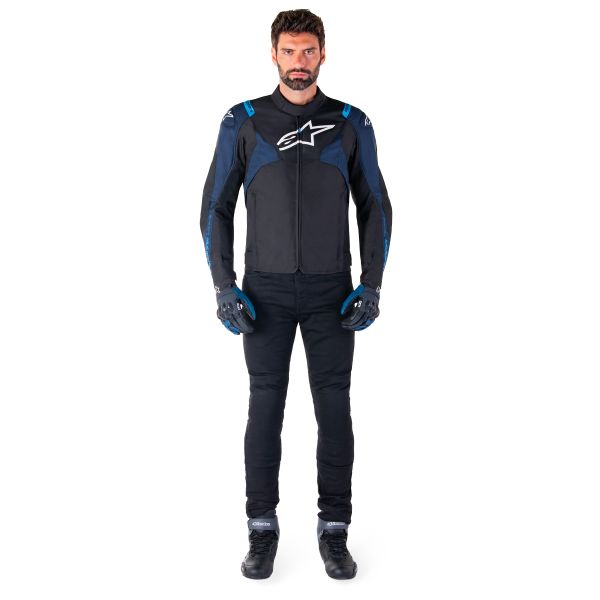 Alpinestars T-Jaws V4 WP Black Dark Blue Blithe Blue