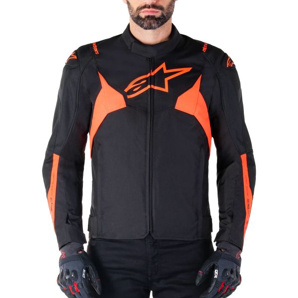 Alpinestars T-Jaws V4 WP Black Red Fluo