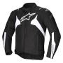 Giacche moto Alpinestars T-Jaws V4 WP Black White