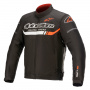 Giacche moto Alpinestars T-SP S Ignition Impermeabile Nero Bianco Rosso Fluo