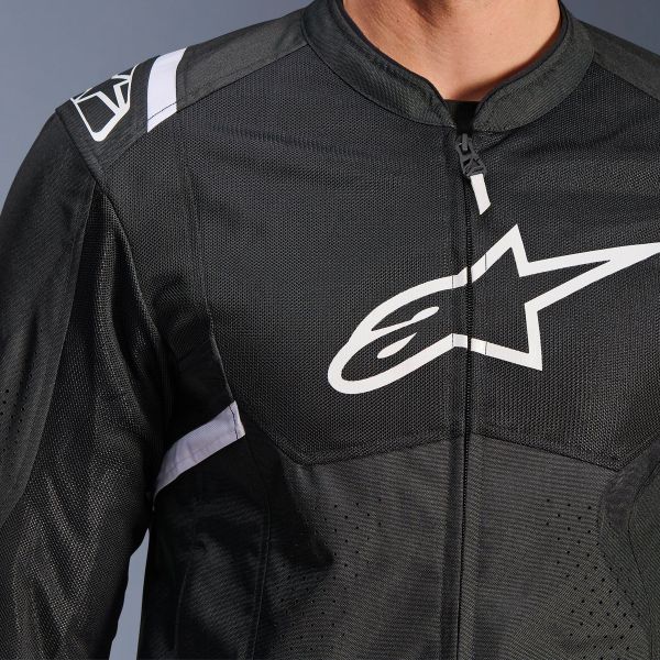 Alpinestars T-SPS Air V2 Nero Bianco Rosso Fluo